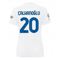 Inter Milan Hakan Calhanoglu #20 Replika Bortatröja Dam 2023-24 Kortärmad